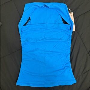 Vibrant Blue Sleeveless Top